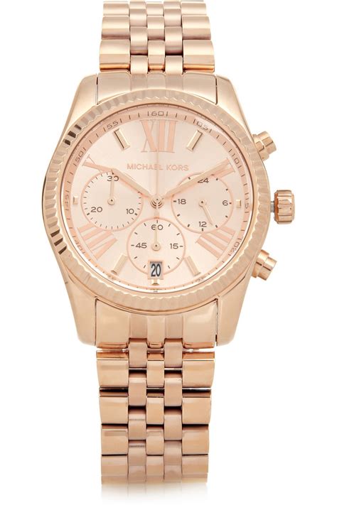 michael kors women lexington rose gold tone watch mk 2539|Petite Lexington Pavé Rose Gold.